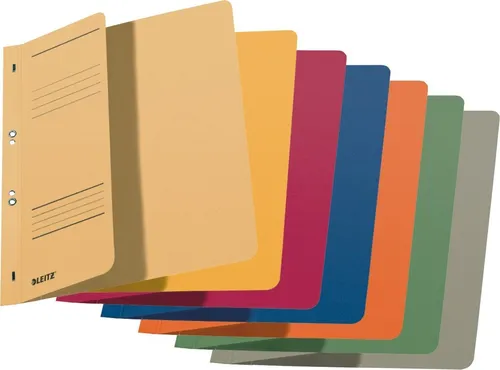 LEITZ Hefter Ösenhefter 1/2 Vorderdeckel kaufm. Heftung sortiert VE=5 Stück