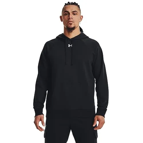 Under Armour Herren UA Rival Fleece Hoodie Shirt - Herren-Sweatshirt aus ultraweichem Fleece mit gebürsteter Innenseite für optimale Wärme, ideal für Sport und Freizeit.