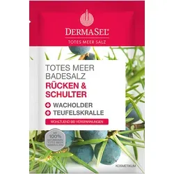 DermaSel Totes Meer Badesalz Rücken & Schulter 80 g