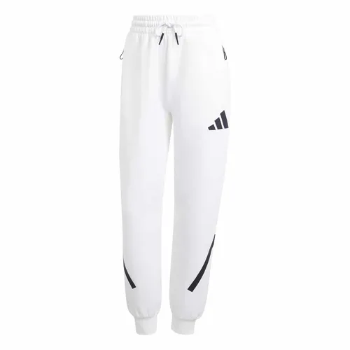 adidas Women's Z.N.E. Hose White L in weiß von adidas