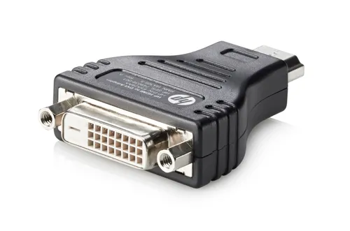 HP HDMI to DVI Adapter DVI-D Noir