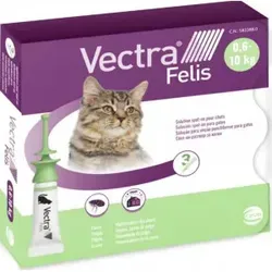 Vectra Felis Lösung gegen Flöhe & Zecken für Katzen