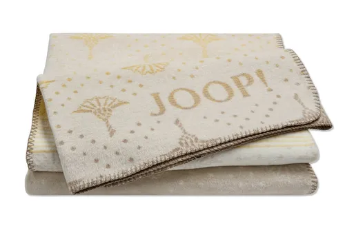 JOOP! Wohndecke in Creme – Hochwertige Baumwollmischung - Die JOOP! Wohndecke in Creme überzeugt durch ihre hochwertige Baumwollmischung. Mit einer Breite von 200 cm ist sie perfekt für kuschelige Stunden. Jetzt 10€ Willkommens-Gutschein bei Newsletter-Anmeldung sichern!