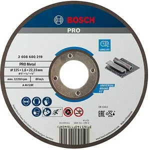 BOSCH Trennscheibe PRO Metal, 1 St. mit Prämie nach Registrierung