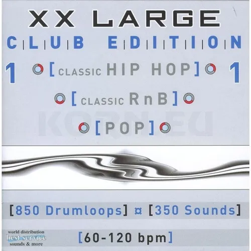 Best Service XXLarge Club Edition 1 (Audio) 850 Drumloops 350 Sounds | NEU