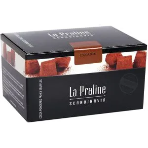 La-Praline Pralinen Chocolate Truffles Cocoa Nibs, 200 g, 20 Stück