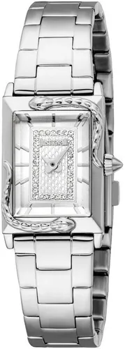 Just Cavalli Time Quarzuhr Dolcezza JC1L364M0045, Armbanduhr, Damenuhr, Edelstahlarmband, analog, Kristallsteine