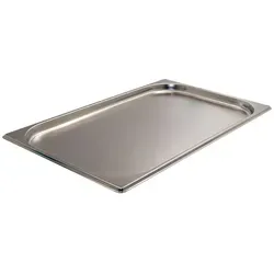 AcMax Thermobehälter GN 1/1 Gastronormbehälter GN-Behälter Edelstahl 2,5 Liter Tiefe 20mm