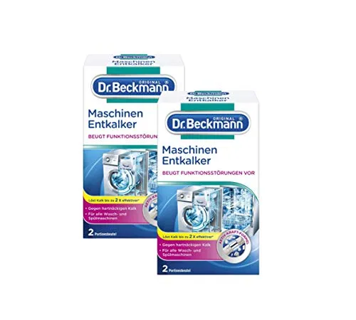 Dr. Beckmann Maschinen Entkalker 2 x 50g von Dr. Beckmann