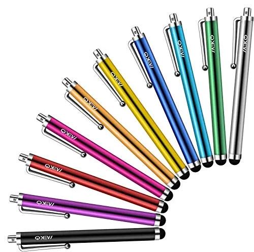 Tablet Stift MEKO 10er Pack, Touch Pen für alle Tablets/Handys wie iPhone/iPad/iWatch/Samsung/Huawei/Xiaomi/Surface/Chromebook usw. - Farbe 3