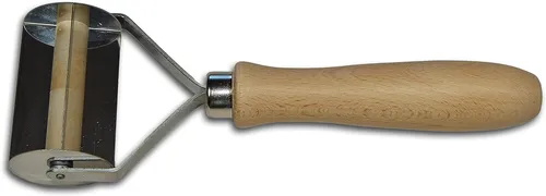 Teigroller, Teigschneider (glatter Rand, 56 mm Breite) für Tortellini, Farfalle