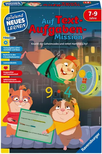 Ravensburger 24977 Auf Textaufgaben-Mission Lernspiel von Ravensburger