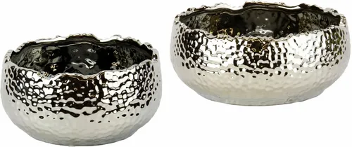 I.GE.A. Dekoschale (Set, 2) in silber von I.GE.A.