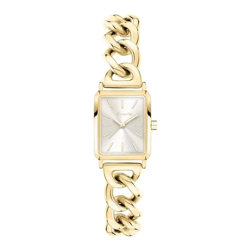 Tamaris Damen Analog Quarz Uhr TT-0172-MQ - Elegante Armbanduhr für Damen mit kratzunempfindlichem Mineralglas und hochwertigem Edelstahlarmband, ideal für jeden Anlass.