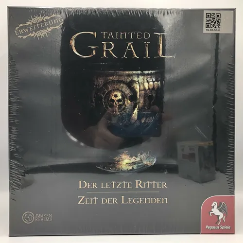 Tainted Grail: Der Letzte Ritter & Zeit der Legenden Erweiterung - Gesellschaftsspiele; Erweiterung für das epische Brettspiel Tainted Grail mit neuen Abenteuern und Charakteren für noch mehr Spielspaß.