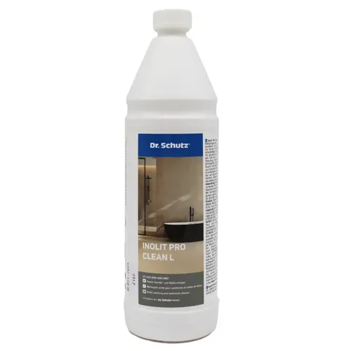 Produktbild Dr. Schutz Inolit Pro Clean L 1 L Flasche Saurer Sanitär- und Bäderreiniger 3211000124