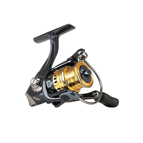Abu Garcia Carabus AG SX Spinnrollen - Leichte Angelrolle für Profis - Angelrollen mit 5,1:1 Übersetzung, 3+1 Kugellager und ultraflacher Aluminiumspule für präzise Würfe und zuverlässigen Schnureinzug.