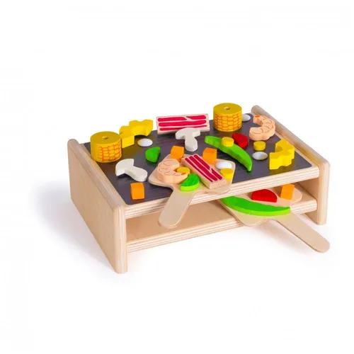 Erzi Tischgrill & Kochplatte - Kaufladenzubehör - Kaufläden, ideal für kreatives Spiel und Förderung der Kochfähigkeiten von Kindern.