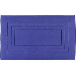 Vossen Duschmatte Feeling, 100% Baumwolle blau 60.00 cm x 100.00 cm - Badteppich aus 100% Baumwolle, besonders saugfähig und pflegeleicht, ideal für ein gemütliches Badezimmerambiente.