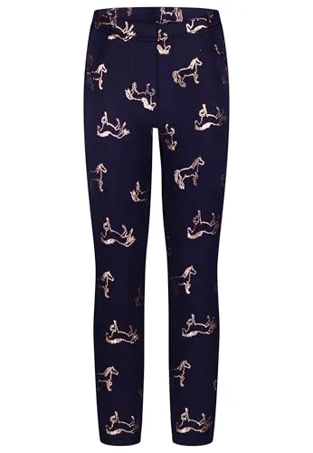 SALT AND PEPPER Mädchen Thermo Leggings AOP Horses von SALT AND PEPPER