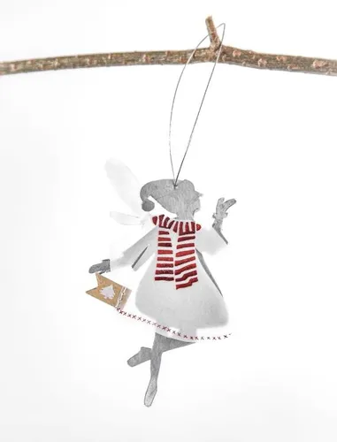 Good old friends Mini Winterfeen Roter Schal , 12732