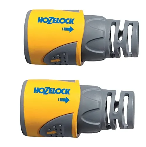HOZELOCK - 2 Schlauchkupplungen Plus Ø 12,5mm - 15mm (1/2