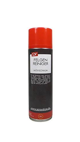 SDV Chemie Felgenreiniger Spray 1x 500ml Felgenschaum Alufelgen Stahlfelgen Felgenspray