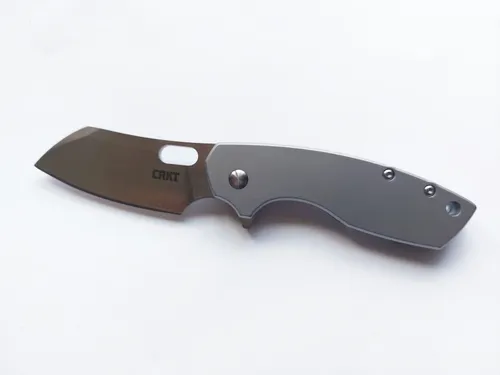 CRKT Pilar Large EDC-Messer - Klappmesser für den Alltag - Taschenmesser mit 16,9 cm 8Cr14MoV Klinge, leichtes Design mit nur 119g, ideal für den täglichen Gebrauch und Outdoor-Aktivitäten.