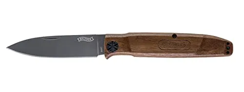 Walther Taschenmesser BKW 5, Klappmesser 440C Stahl, inkl. Holster, ideal für Outdoor und Alltags-Aktivitäten