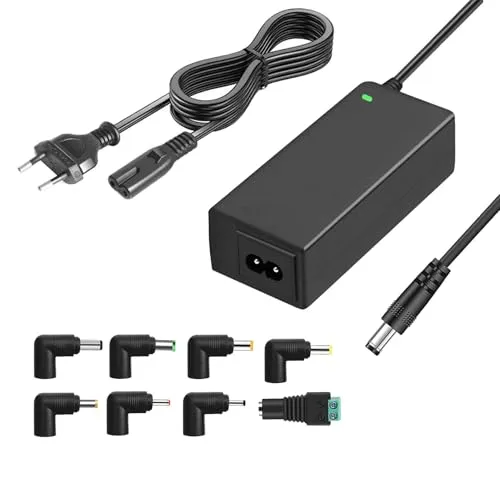 12V 5A Netzteil, 100V-240V AC zu DC 12 Volt 5.0A AC Adapter, passend für 12Vdc 5A 4A 3.5A 3A LCD Monitor CCTV Kamera LED Streifen Netzkabel.