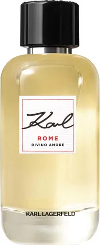 Karl Lagerfeld Karl Collection Rome Eau de Parfum 100 ml - Parfum-Produkte mit amber-fruchtig-blumigem Duft, inspiriert von der Wärme des Mittelmeers und verpackt im eleganten, minimalistischen Flakon, der die Designs von Karl Lagerfeld widerspiegelt.