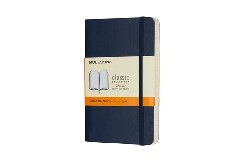MOLESKINE Notizbuch, Classic Collection mit weichem Einband - P/A6 (9x14) - 70g-Papier