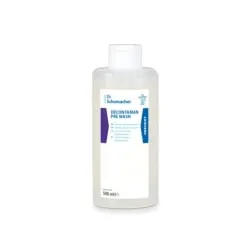 Dr. Schumacher GmbH Dr. Schumacher DECONTAMAN PRE WASH Waschlotion, Antimikrobielle Reinigung für Haut und Hände, 500 ml - Flasche 00-531-005