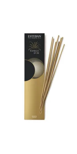 Esteban Räucherstäbchen Vanille d´Or 20 Stück, Vanille die Königin der Gewürze