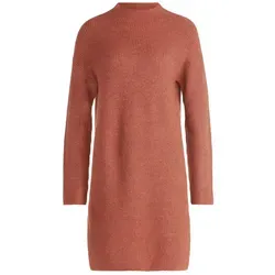 Cartoon Damen Strickkleid mit Stehkragen 44, Terra Cotta