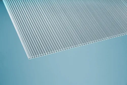 Starhome Doppelstegplatte Polycarbonat klar 10 mm - Robuste Polycarbonat Hohlkammerplatten für kreative Dacheindeckungen und Wandverkleidungen. Langlebig, transparent und schlagfest – ideal für individuelle Gestaltungen im Außenbereich.