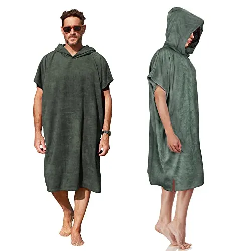 Kato Tirrinia Mikrofaser Frottee Surf Poncho