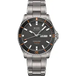 Mido Ocean Star 200 Herrenuhr - Swiss Made Automatik - Armbanduhren für Herren, Swiss Made Automatik mit 200m Wasserdichtigkeit und bis zu 80 Stunden Gangreserve – ideal für Taucher und Outdoor-Enthusiasten.