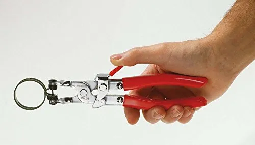 FACOM Spannschellenzange, kurz Backen, Spannber. 15-56 mm - Gripzangen für Federschellen, ideal zum Abnehmen von Schellen an Kühl-, Heizungs- und Vergaserschläuchen.