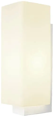 SLV QUADRASS Indoor Wandaufbauleuchte, E27, weiß von SLV