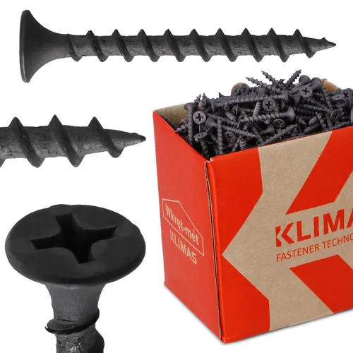 1000x Gipskarton Holz Schnellbauschrauben 3,5x35 mm Trockenbauschrauben Rigips