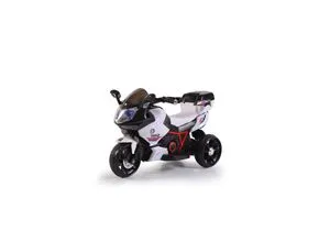 Moni Kinder Elektromotorrad HP2 FB-6187 - Elektrofahrzeuge: Mit Musikfunktion und Spielzeugkorb, ideal für Kinder ab 3 Jahren, Höchstgeschwindigkeit von 4,5 km/h für sicheres Fahrvergnügen.