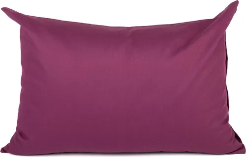 Bodhi Lagerungskissen Dinkel aubergine | 40x60 cm in rot von Bodhi