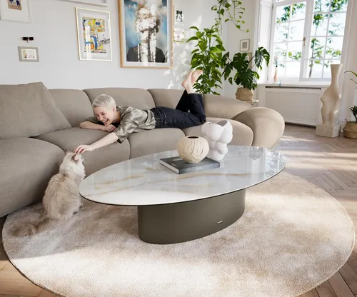 Couchtische Beige von Delife