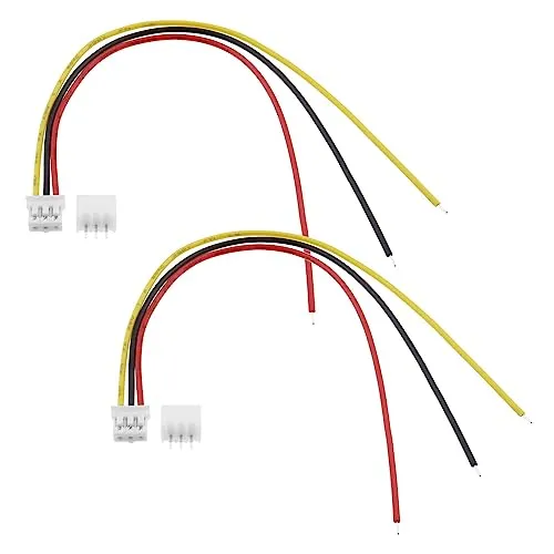 Create idea 20 Sets JST 2.0 PH 3 Pin Stecker inkl. 20 Stück 3 Pin Buchse Mini Stecker mit 150 mm Kabel Draht und 20 Stück 3 Pin Micro Stecker