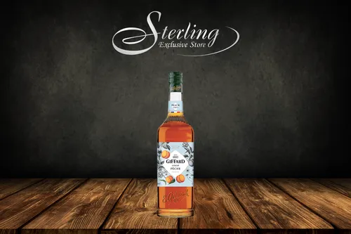 GIFFARD Pfirsich Sirup 1.000ml zum Mixen von Cocktails⭐️ 🍑⭐️🍑⭐️