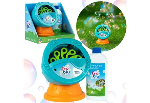 Sarcia.eu Seifenblasenmaschine Seifenblasenset, Seifenblasenmaschine + Flüssigkeit 400 ml