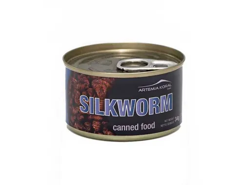 Artemia Konservierte Seidenraupen Canned Silkworm 34 g Dose 15160 3-tlg.Set