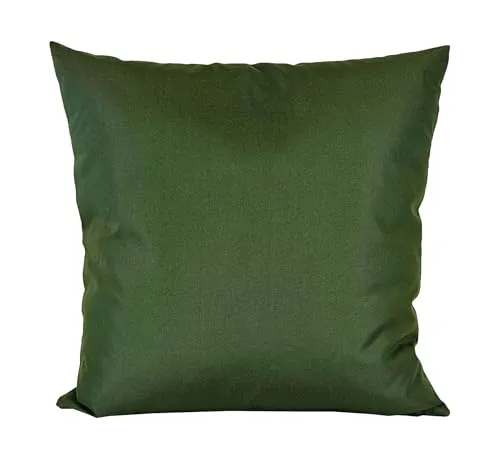 JACK 40x40cm Outdoor Lounge Kissen Dekokissen inkl. XXL-Füllung Wasserabweisend Sitzkissen Garten Stuhl Lotus Effekt, Farbe:Oliv