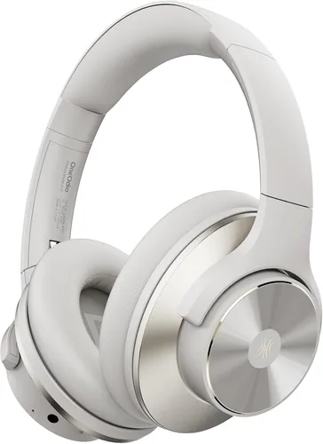 Bluetooth Over Ear Hybrid Active Noise Cancelling [Bis zu 62 Std] Kabellos Kopfhörer im Hi-Res Audio, Tiefer Bass, Mikrofon für Reisen, Zuhause, Büro